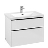 Картинка анонса товара «тумба под раковину villeroy &amp; boch subway 3.0 brilliant white / brilliant white c57401ve»
