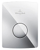 Картинка анонса товара «клавиша смыва для писсуара villeroy &amp; boch viconnect 92194461 (9219 44 61) хром глянцевый»