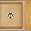 Кухонная мойка Aquaton Беллис 87 1A724832BS260 из литого мрамора, латте Кухонная мойка Aquaton Беллис 87 1A724832BS260 из литого мрамора, латте