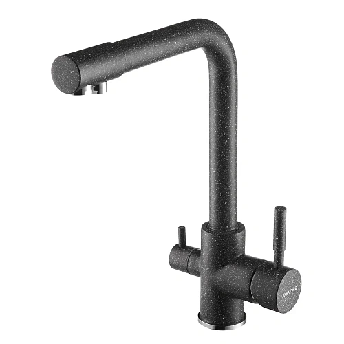 Смеситель для кухни Aquaton Руан графит 1AX004FCXX210 Смеситель для кухни Aquaton Руан графит 1AX004FCXX210