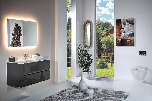 Тумба под раковину Armadi Art VALLESSI 80 Антрацит глянец 837-080-A glossy Тумба под раковину Armadi Art VALLESSI 80 Антрацит глянец 837-080-A glossy