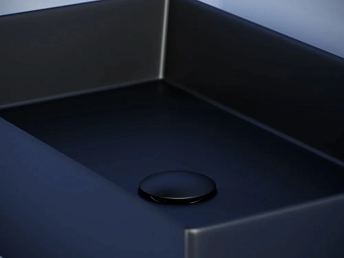 Раковина Ceramica Nova ELEMENT CN6070MB черный матовый накладная Раковина Ceramica Nova ELEMENT CN6070MB черный матовый накладная