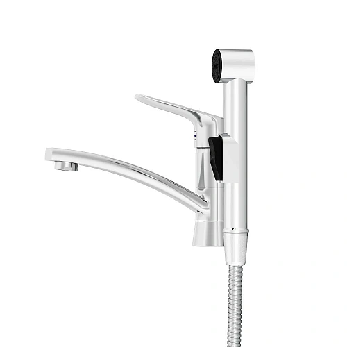 Смеситель для раковины Damixa Jupiter 770230001 с гигиеническим душем, хром Смеситель для раковины Damixa Jupiter 770230001 с гигиеническим душем, хром