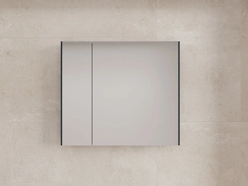 Зеркальный шкаф Style Line ЛИМА 80 ЛС-00002345 черный Зеркальный шкаф Style Line ЛИМА 80 ЛС-00002345 черный