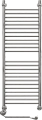 Полотенцесушитель электрический EWRIKA Медея S 120х40, L, хром 537552 Полотенцесушитель электрический EWRIKA Медея S 120х40, L, хром 537552