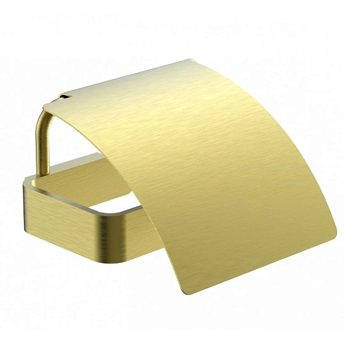 Держатель туалетной бумаги Wonzon & Woghand с крышкой, брашированное золото (WW-8326-BG) Держатель туалетной бумаги Wonzon & Woghand с крышкой, брашированное золото (WW-8326-BG)
