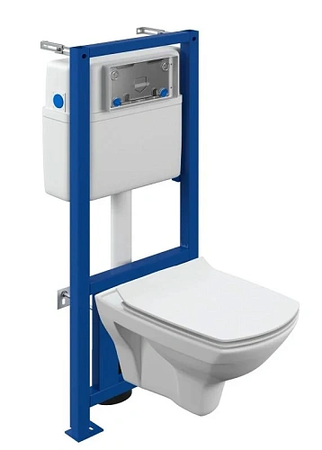 Комплект унитаза Cersanit CARINA XL (A64122) инсталляции LINK PRO 64122 Комплект унитаза Cersanit CARINA XL (A64122) инсталляции LINK PRO 64122