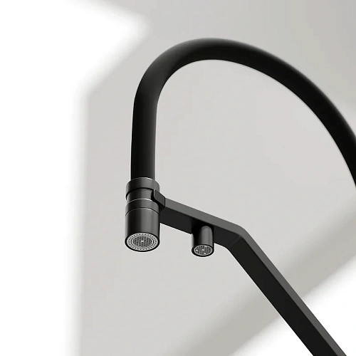 Смеситель для кухни Sancos Loro SC4007MB под фильтр, черный матовый Смеситель для кухни Sancos Loro SC4007MB под фильтр, черный матовый