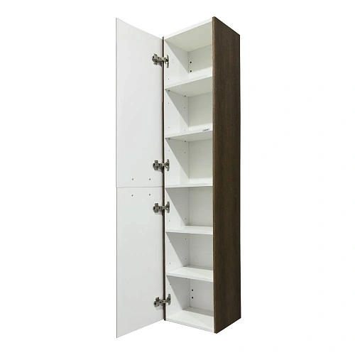 Шкаф-пенал Comforty Ангара-35 00-00019358 дуб темно-коричневый Шкаф-пенал Comforty Ангара-35 00-00019358 дуб темно-коричневый