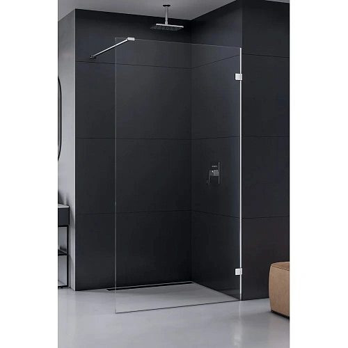 Душевая перегородка NEW TRENDY EVENTA 140x200 EXK-0218 хром Душевая перегородка NEW TRENDY EVENTA 140x200 EXK-0218 хром