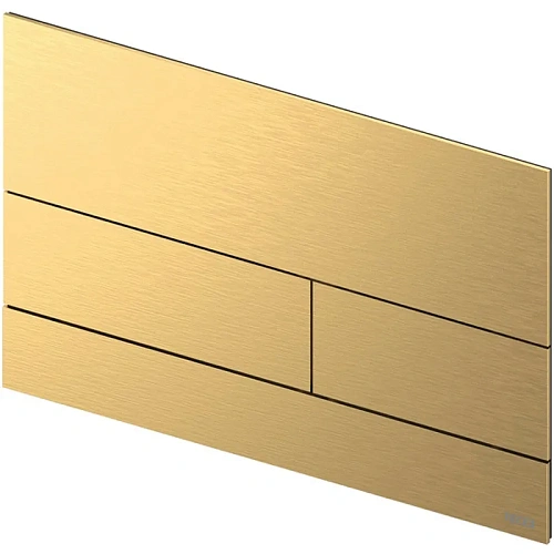 Клавиша смыва TECE TECEsquare 9240847 PVD Brushed Gold Optic с покрытием против отпечатков пальцев Клавиша смыва TECE TECEsquare 9240847 PVD Brushed Gold Optic с покрытием против отпечатков пальцев