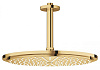 Картинка анонса товара «верхний душ grohe rainshower с потолочным кронштейном, холодный рассвет глянец (26067gl0)»