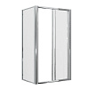 Картинка анонса товара «душевой уголок grossman alba gr-1280 (120x80x190) прямоугольник, дверь раздвижная 2 место gr-1280al»