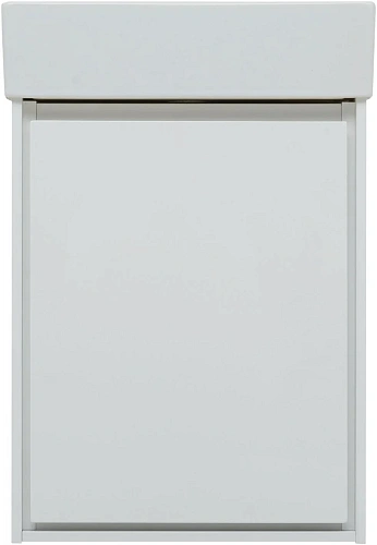 Тумба под раковину Aquanet Милан 45 белый глянец 00339962 подвесная Тумба под раковину Aquanet Милан 45 белый глянец 00339962 подвесная