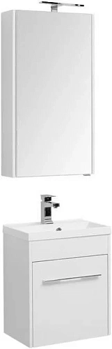 Комплект мебели Aquanet Августа 50 белый 00225266 Комплект мебели Aquanet Августа 50 белый 00225266