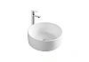 Раковина Aquatek AQ5118-MW 400x400x165, матовый белый, накладная Раковина Aquatek AQ5118-MW 400x400x165, матовый белый, накладная