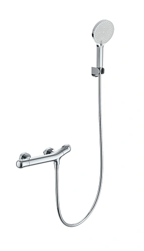 Смеситель для душа Wonzon & Woghand с термостатом, хром (WW-B2057-A-CR) Смеситель для душа Wonzon & Woghand с термостатом, хром (WW-B2057-A-CR)