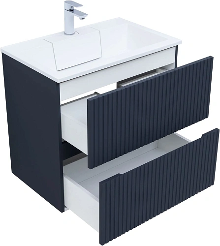 Тумба под раковину Aquanet Джейн 70 маренго 00313301 напольная/подвесная Тумба под раковину Aquanet Джейн 70 маренго 00313301 напольная/подвесная