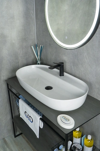 Раковина Gid N9347 51190 накладная белая 81x41x14 Раковина Gid N9347 51190 накладная белая 81x41x14