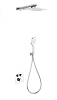 Душевая система Wonzon &amp; Woghand с термостатом, встраиваемая, хром (WW-B4003-CR)