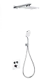 Душевая система Wonzon & Woghand с термостатом, встраиваемая, хром (WW-B4003-CR) Душевая система Wonzon & Woghand с термостатом, встраиваемая, хром (WW-B4003-CR)