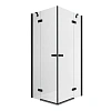 Душевой уголок NEW TRENDY REFLEXA BLACK 80x90x200 EXK-4973 черный