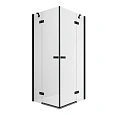 Душевой уголок NEW TRENDY REFLEXA BLACK 90x90x200 EXK-4978 черный Душевой уголок NEW TRENDY REFLEXA BLACK 90x90x200 EXK-4978 черный
