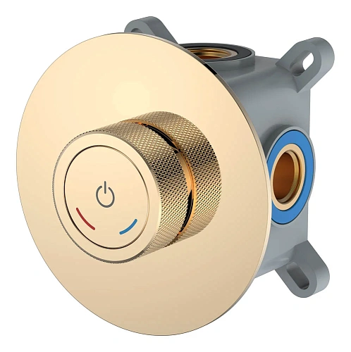 Смеситель для душа Boheme TECH 154-4-G встравиваемый Gold Смеситель для душа Boheme TECH 154-4-G встравиваемый Gold