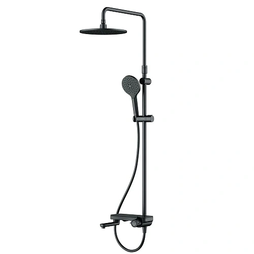 Душевая система AM.PM Like F0780722 штанга 1030-1460мм, верхний душ 220 мм Душевая система AM.PM Like F0780722 штанга 1030-1460мм, верхний душ 220 мм