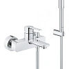 Смеситель для ванны GROHE Lineare New с душевым гарнитуром, хром (33850001) Смеситель для ванны GROHE Lineare New с душевым гарнитуром, хром (33850001)