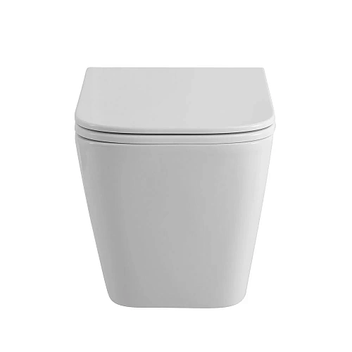 Унитаз подвесной BelBagno ARDENTE-R BB520CH-TOR/SC безободковый c сиденьем Унитаз подвесной BelBagno ARDENTE-R BB520CH-TOR/SC безободковый c сиденьем