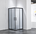 Душевой уголок Timo Imwei YL-9002B 90x90 с поддоном, стекло матовое, профиль черный Душевой уголок Timo Imwei YL-9002B 90x90 с поддоном, стекло матовое, профиль черный