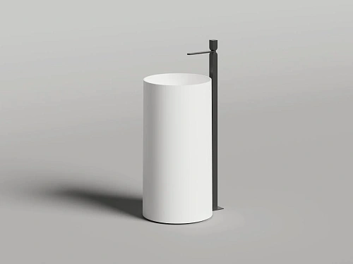 Раковина Salini ARMONIA ROUND TOP 01 покраска по RAL полностью 130411TGF 450x450 напольная S-Sense Раковина Salini ARMONIA ROUND TOP 01 покраска по RAL полностью 130411TGF 450x450 напольная S-Sense