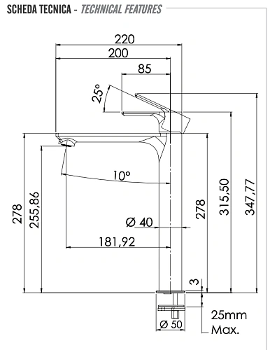 Смеситель для раковины Remer Energy EY11LBO, белый матовый Смеситель для раковины Remer Energy EY11LBO, белый матовый