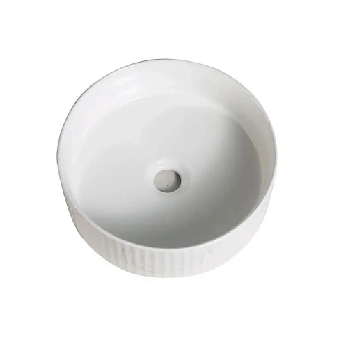 Раковина Sintesi SIN-LVB-APP-410 накладная белая 400x400x125, без отверстия под смеситель Раковина Sintesi SIN-LVB-APP-410 накладная белая 400x400x125, без отверстия под смеситель