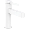 Кран Hansgrohe Finoris 100, без сливного гарнитура 76013700, матовый белый Кран Hansgrohe Finoris 100, без сливного гарнитура 76013700, матовый белый