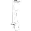 Душевая система hansgrohe Raindance Select E 360 Showerpipe с термостатом для ванны белый/хром 27113 Душевая система hansgrohe Raindance Select E 360 Showerpipe с термостатом для ванны белый/хром 27113