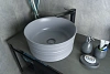 Картинка анонса товара «раковина gid gm969 53335 накладная серая матовая 41x41x18»