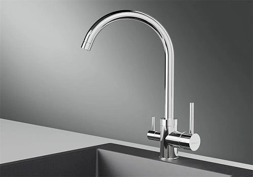 Смеситель для кухни Granula 2168, ХРОМ Смеситель для кухни Granula 2168, ХРОМ