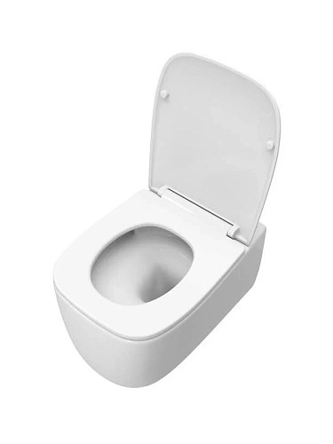 Унитаз подвесной CEZARES COMFORT CZR-380-TH-TOR/SC безободковый с сиденьем Унитаз подвесной CEZARES COMFORT CZR-380-TH-TOR/SC безободковый с сиденьем