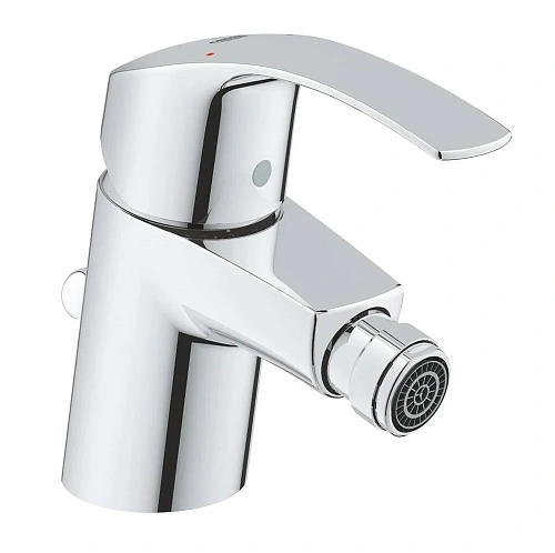 Смеситель для биде GROHE Eurosmart New с донным клапаном, хром (23789002) Смеситель для биде GROHE Eurosmart New с донным клапаном, хром (23789002)