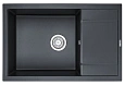Кухонная мойка Granula 7805, ШВАРЦ (чёрный металлик), кварц 780х500 Кухонная мойка Granula 7805, ШВАРЦ (чёрный металлик), кварц 780х500