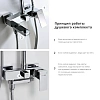 Душевая система WasserKRAFT A17701 хром Душевая система WasserKRAFT A17701 хром