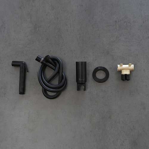 Гигиенический душ Lemark Solo LM7171BL, встраиваемый, черный Гигиенический душ Lemark Solo LM7171BL, встраиваемый, черный