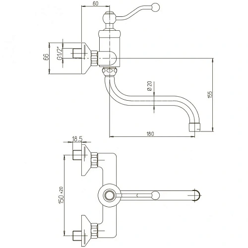 Смеситель для раковины Paini Cox 78YO205LLFTLMKM без донного клапана высокий черный Смеситель для раковины Paini Cox 78YO205LLFTLMKM без донного клапана высокий черный