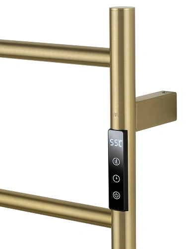 Полотенцесушитель электрический Wonzon & Woghand BONN (WW-AL405-BG) брашированное золото Полотенцесушитель электрический Wonzon & Woghand BONN (WW-AL405-BG) брашированное золото