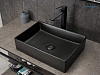 Картинка анонса товара «раковина gid bm1204 53360 накладная черная матовая 45x32x11»
