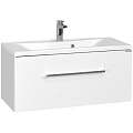 Тумба с раковиной Aquaton Мадрид 100 М белый 1A1269K0MA010 Тумба с раковиной Aquaton Мадрид 100 М белый 1A1269K0MA010