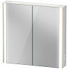 Картинка анонса товара «зеркальный шкаф duravit xviu xv71420b1b1 82 см шампань матовый»