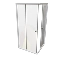 Душевой уголок Radomir Дрим 100 1-09-1-0-0-1190 квадратный, стекла прозрачные, профиль белый Душевой уголок Radomir Дрим 100 1-09-1-0-0-1190 квадратный, стекла прозрачные, профиль белый